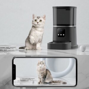 Hrănitor automat inteligent pentru hrană pentru animale de companie cu Wifi și cameră video Užsisakykite Trendai.lt 12